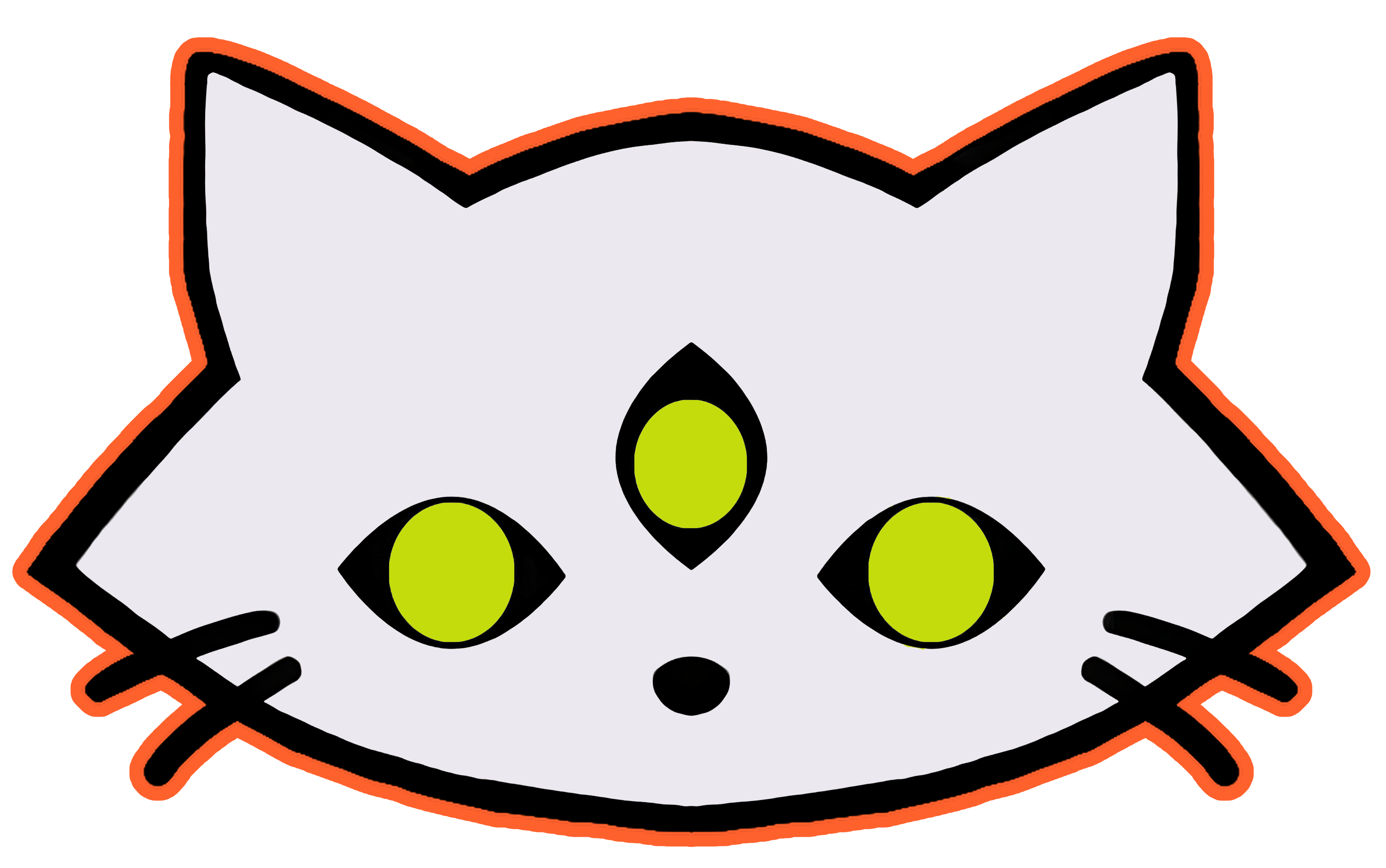 SEE three-eyed cat mascot